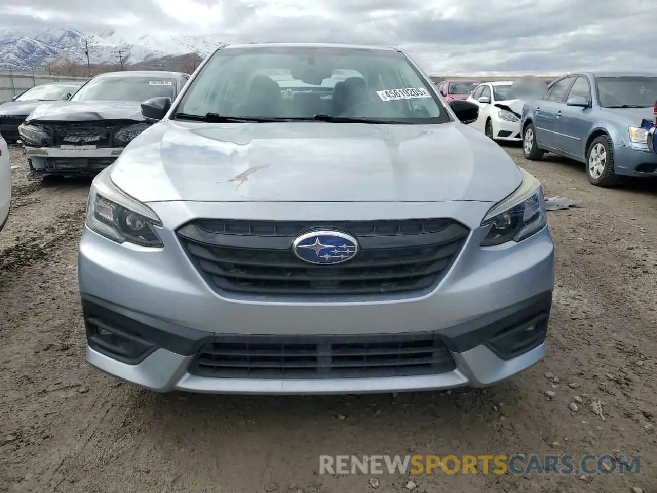 5 fotografías del automóvil dañado 4S3BWAG66L3006623 SUBARU LEGACY 2020