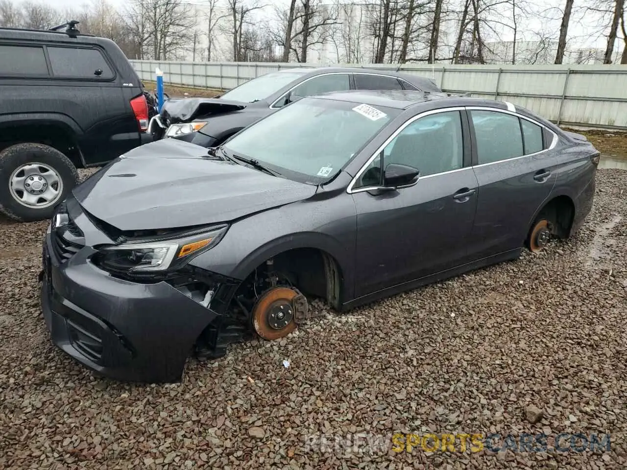 1 fotografías del automóvil dañado 4S3BWAG66L3015886 SUBARU LEGACY 2020
