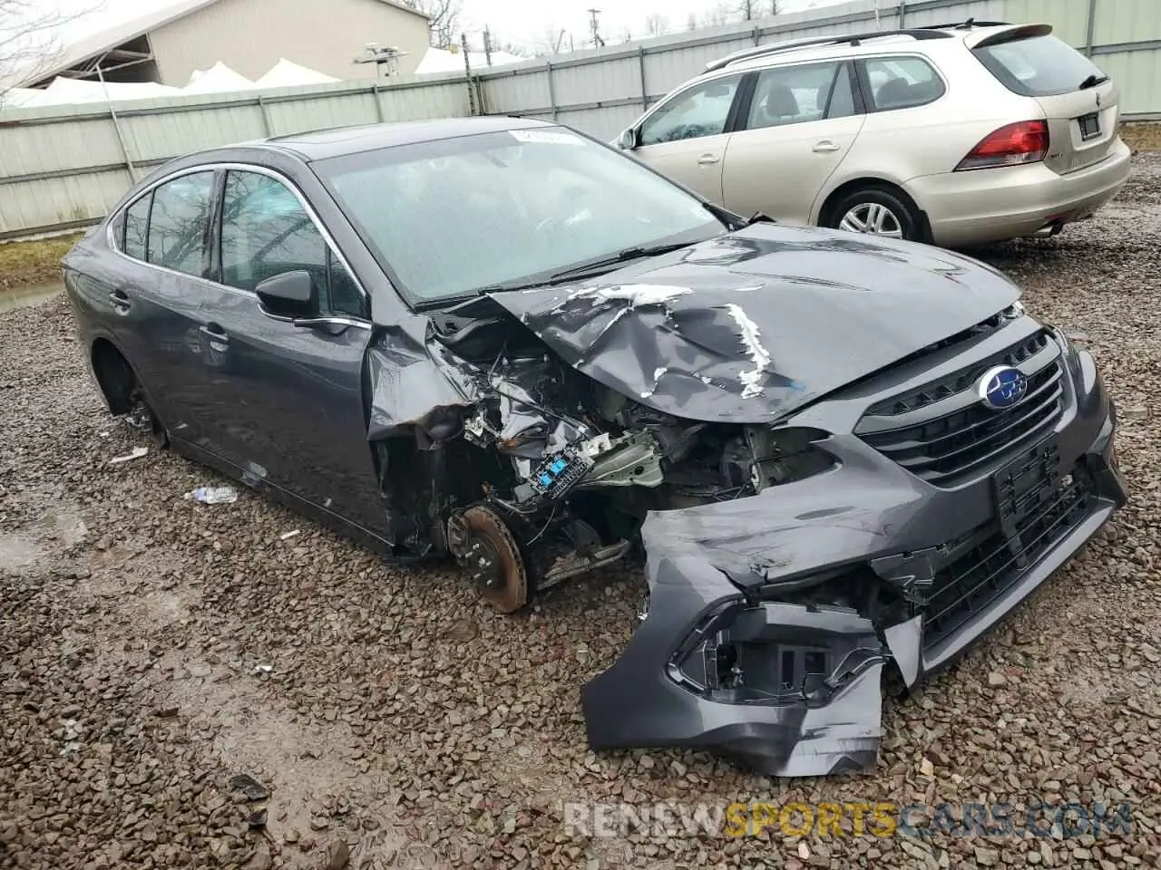 4 fotografías del automóvil dañado 4S3BWAG66L3015886 SUBARU LEGACY 2020