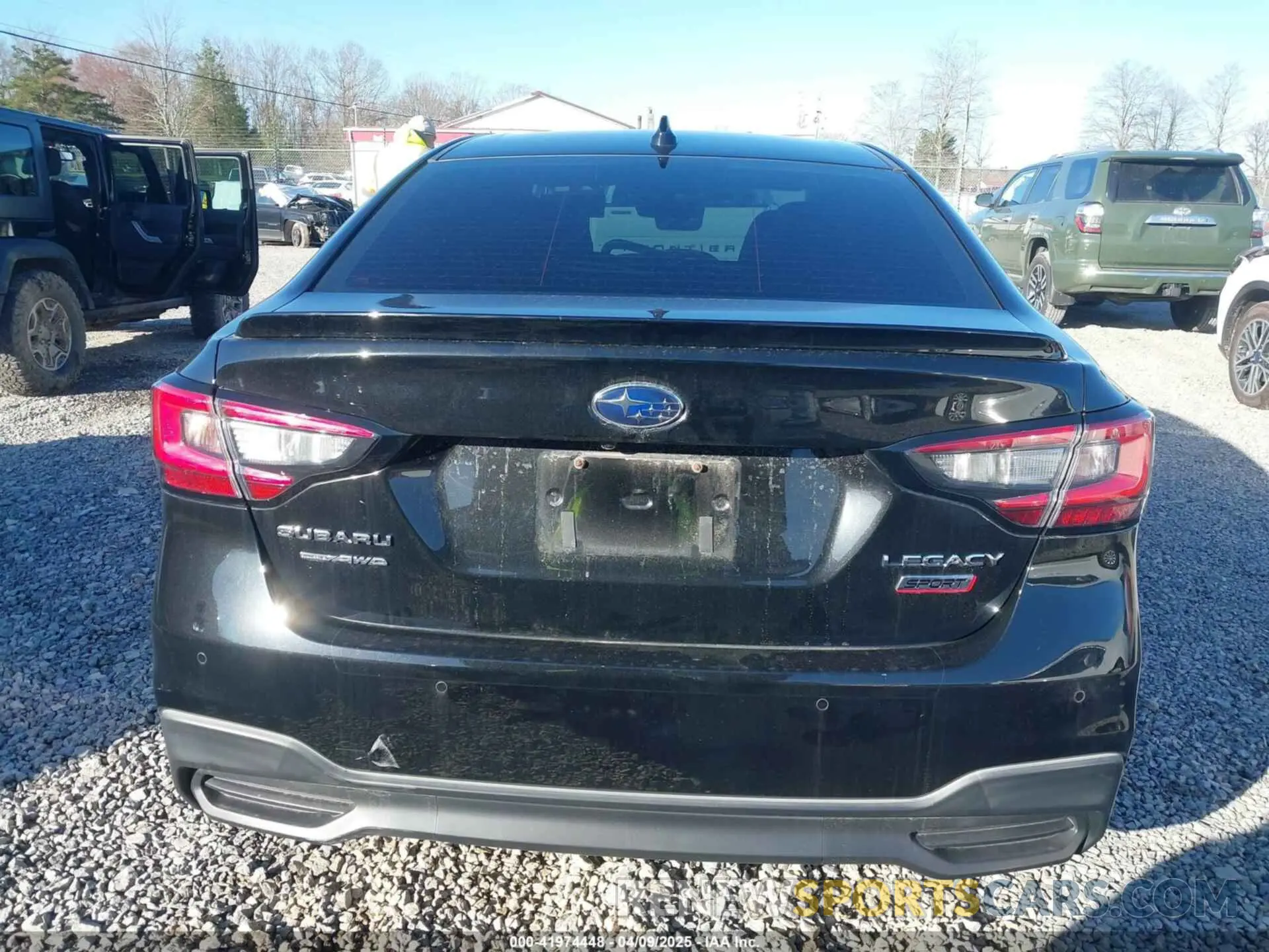 17 fotografías del automóvil dañado 4S3BWAG67L3009966 SUBARU LEGACY 2020