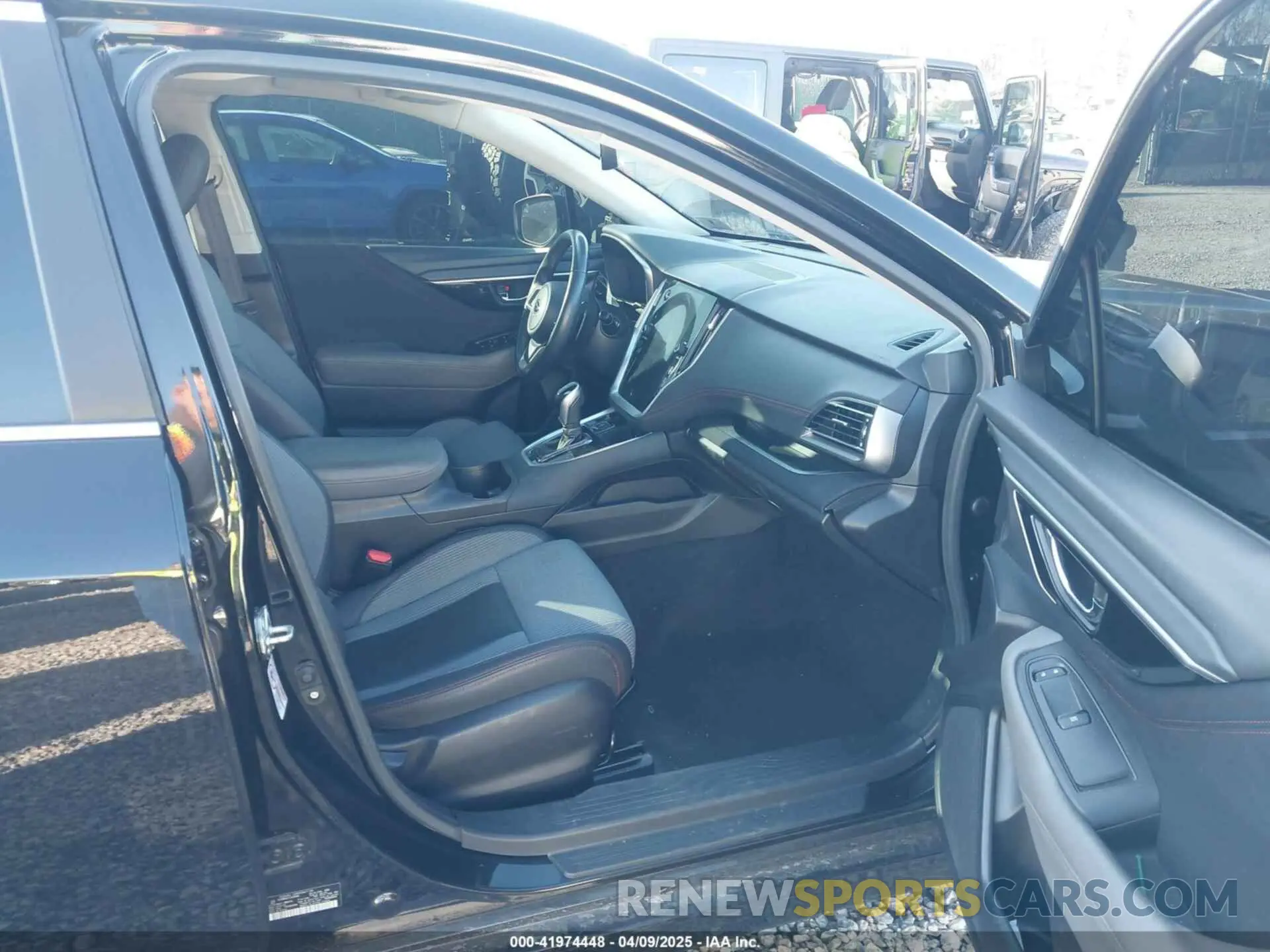 5 fotografías del automóvil dañado 4S3BWAG67L3009966 SUBARU LEGACY 2020