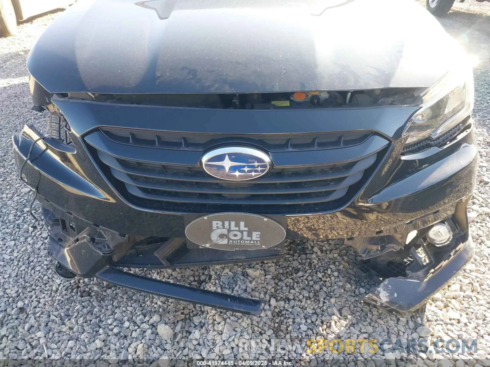 6 fotografías del automóvil dañado 4S3BWAG67L3009966 SUBARU LEGACY 2020