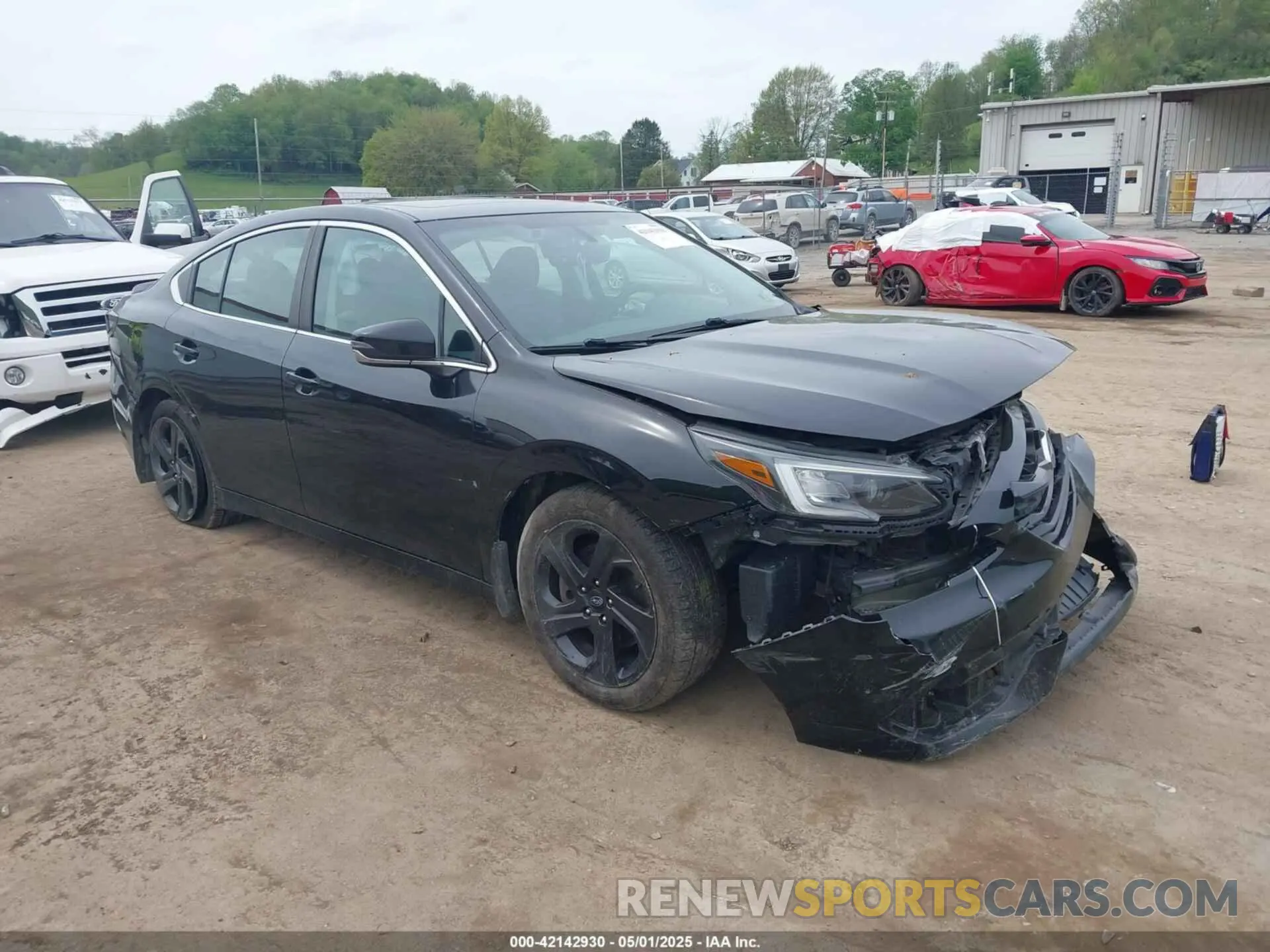 1 fotografías del automóvil dañado 4S3BWAG68L3022998 SUBARU LEGACY 2020