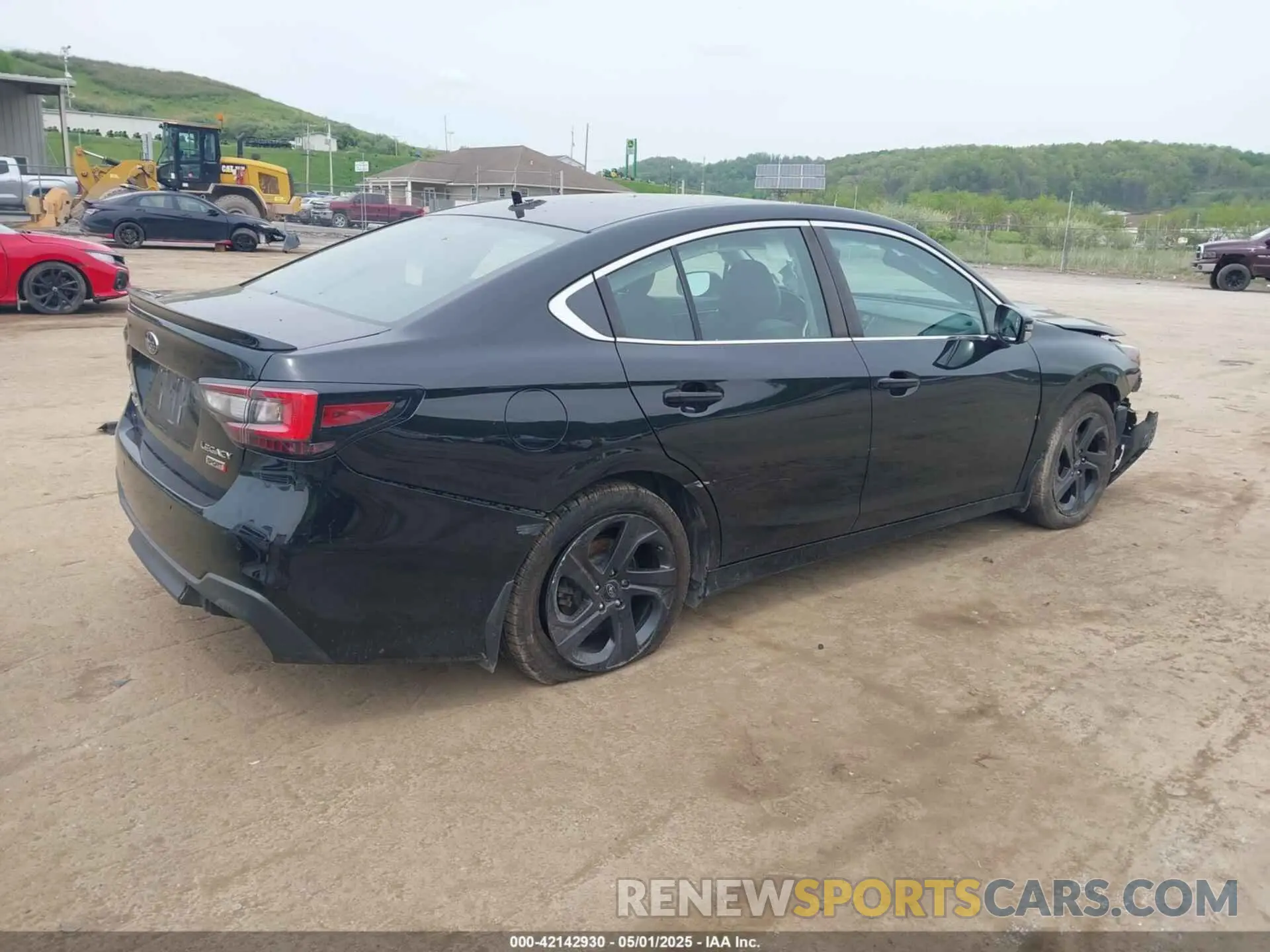 4 fotografías del automóvil dañado 4S3BWAG68L3022998 SUBARU LEGACY 2020