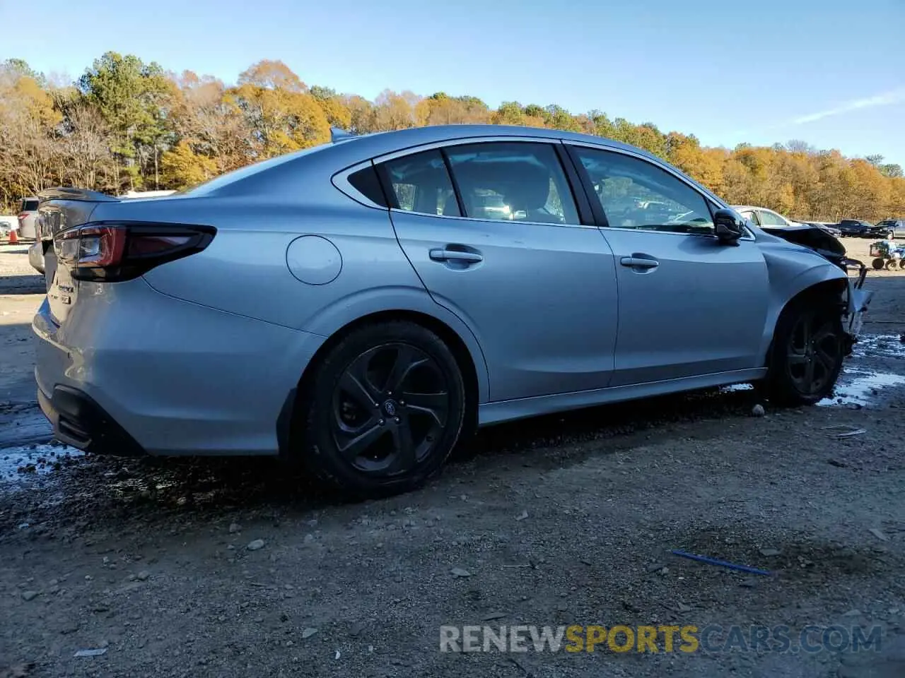 3 fotografías del automóvil dañado 4S3BWAG68L3030776 SUBARU LEGACY 2020