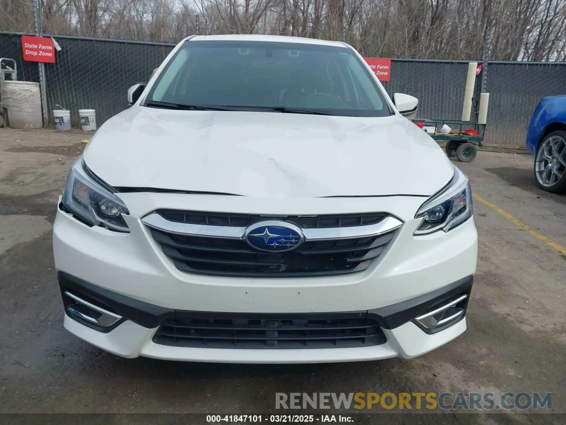 13 fotografías del automóvil dañado 4S3BWAL61L3003411 SUBARU LEGACY 2020