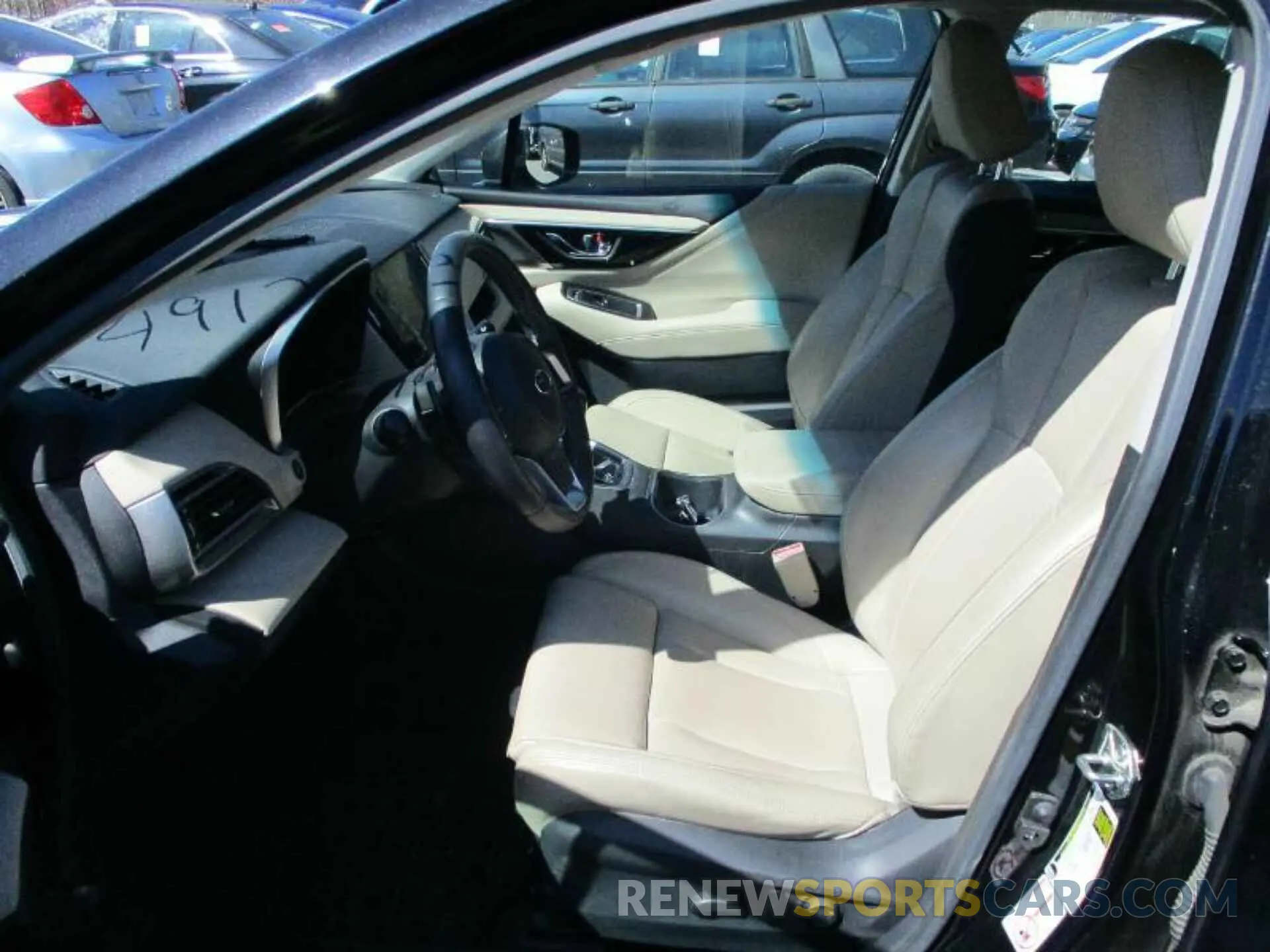 4 fotografías del automóvil dañado 4S3BWAL67L3012176 SUBARU LEGACY 2020
