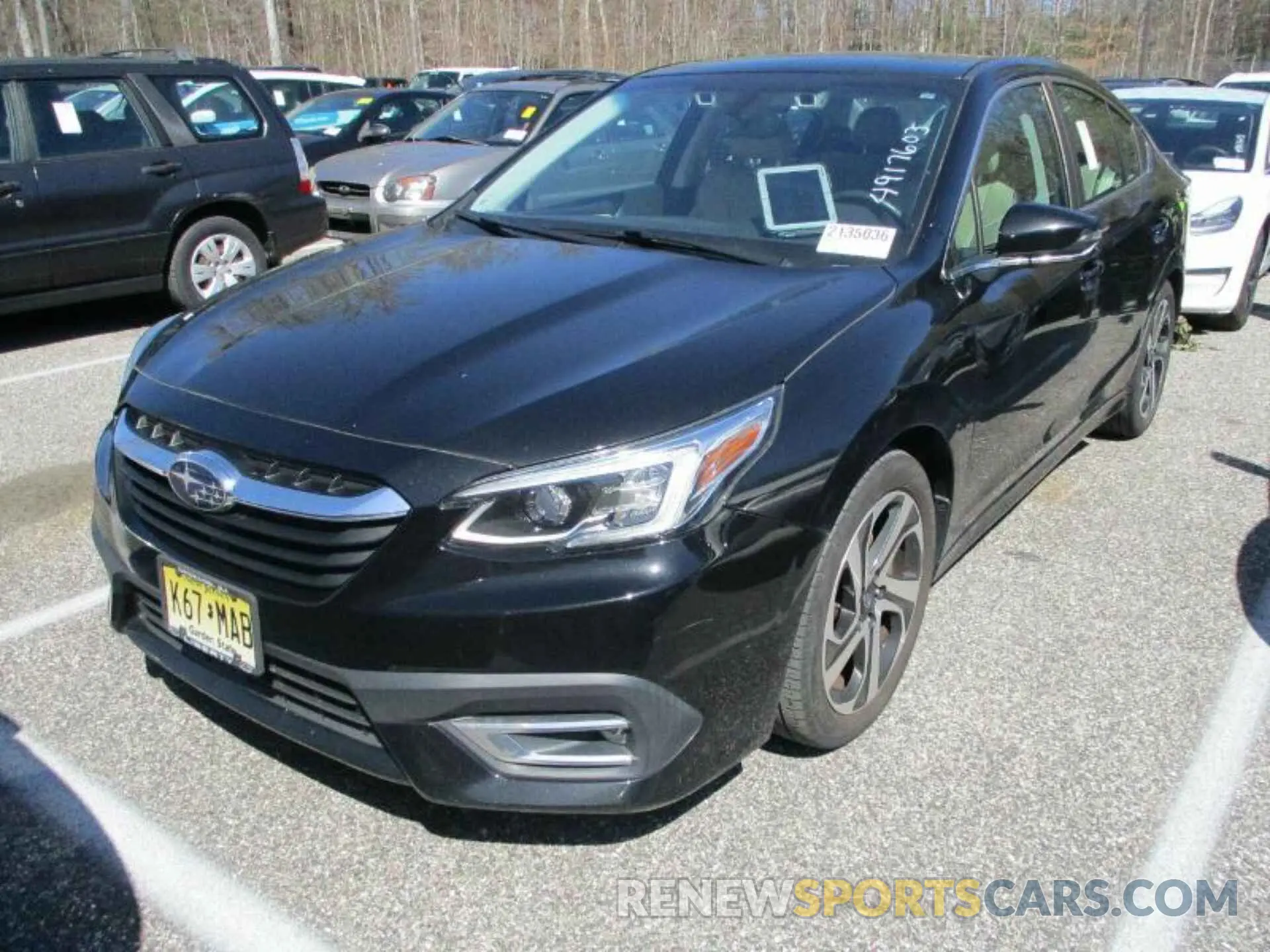 9 fotografías del automóvil dañado 4S3BWAL67L3012176 SUBARU LEGACY 2020