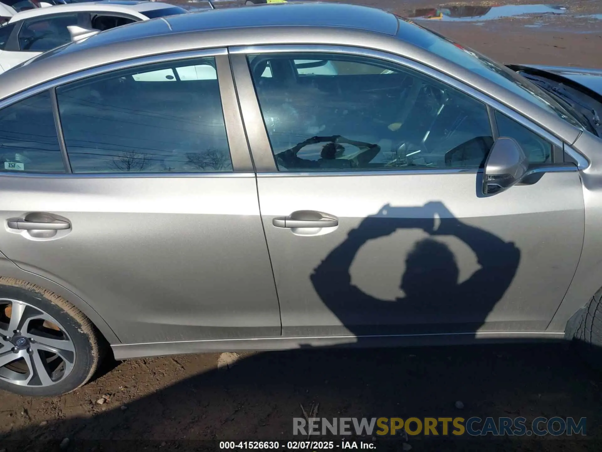 13 fotografías del automóvil dañado 4S3BWAL69L3032686 SUBARU LEGACY 2020