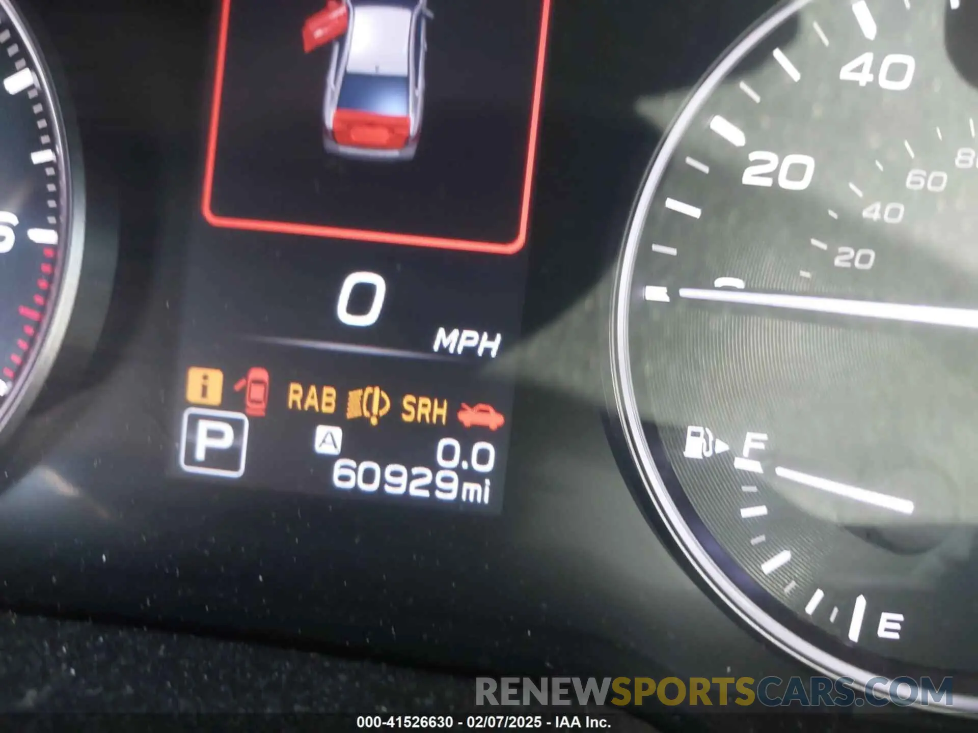 15 fotografías del automóvil dañado 4S3BWAL69L3032686 SUBARU LEGACY 2020