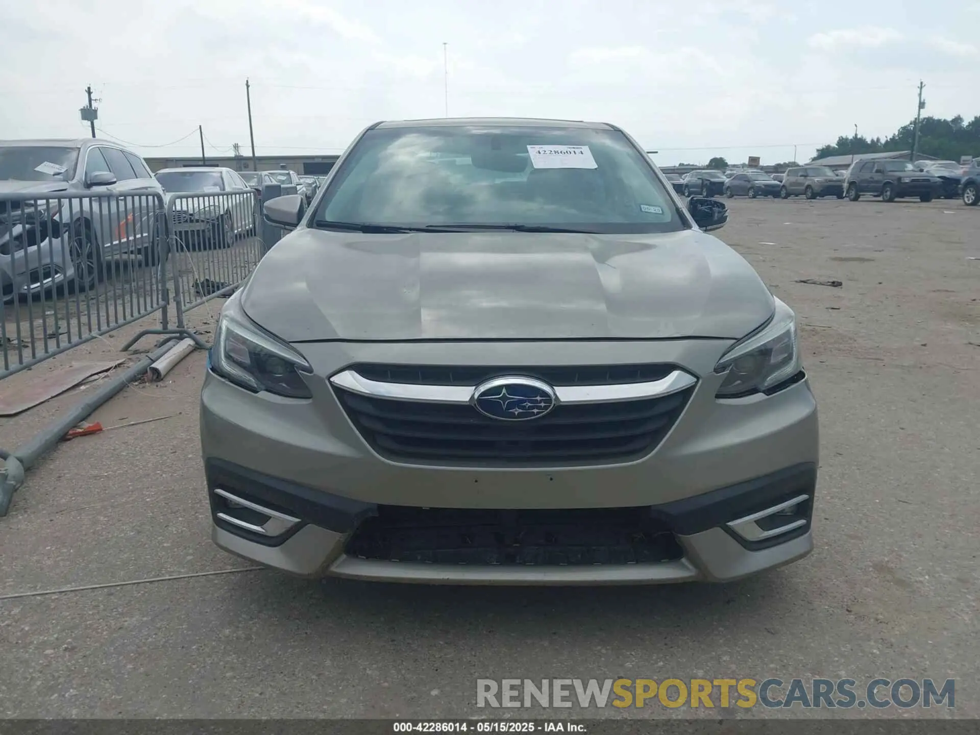 13 fotografías del automóvil dañado 4S3BWAN60L3026689 SUBARU LEGACY 2020