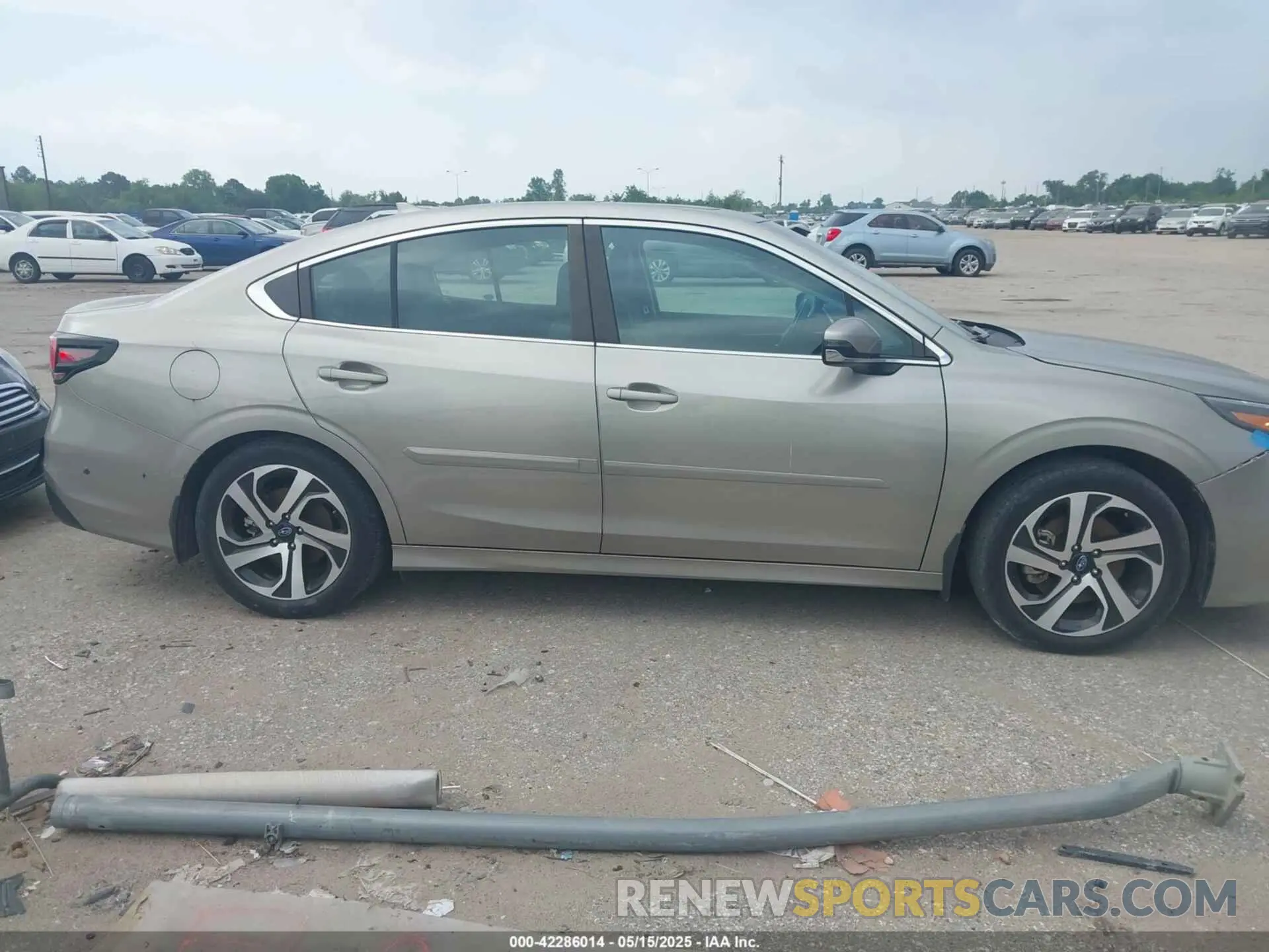 14 fotografías del automóvil dañado 4S3BWAN60L3026689 SUBARU LEGACY 2020