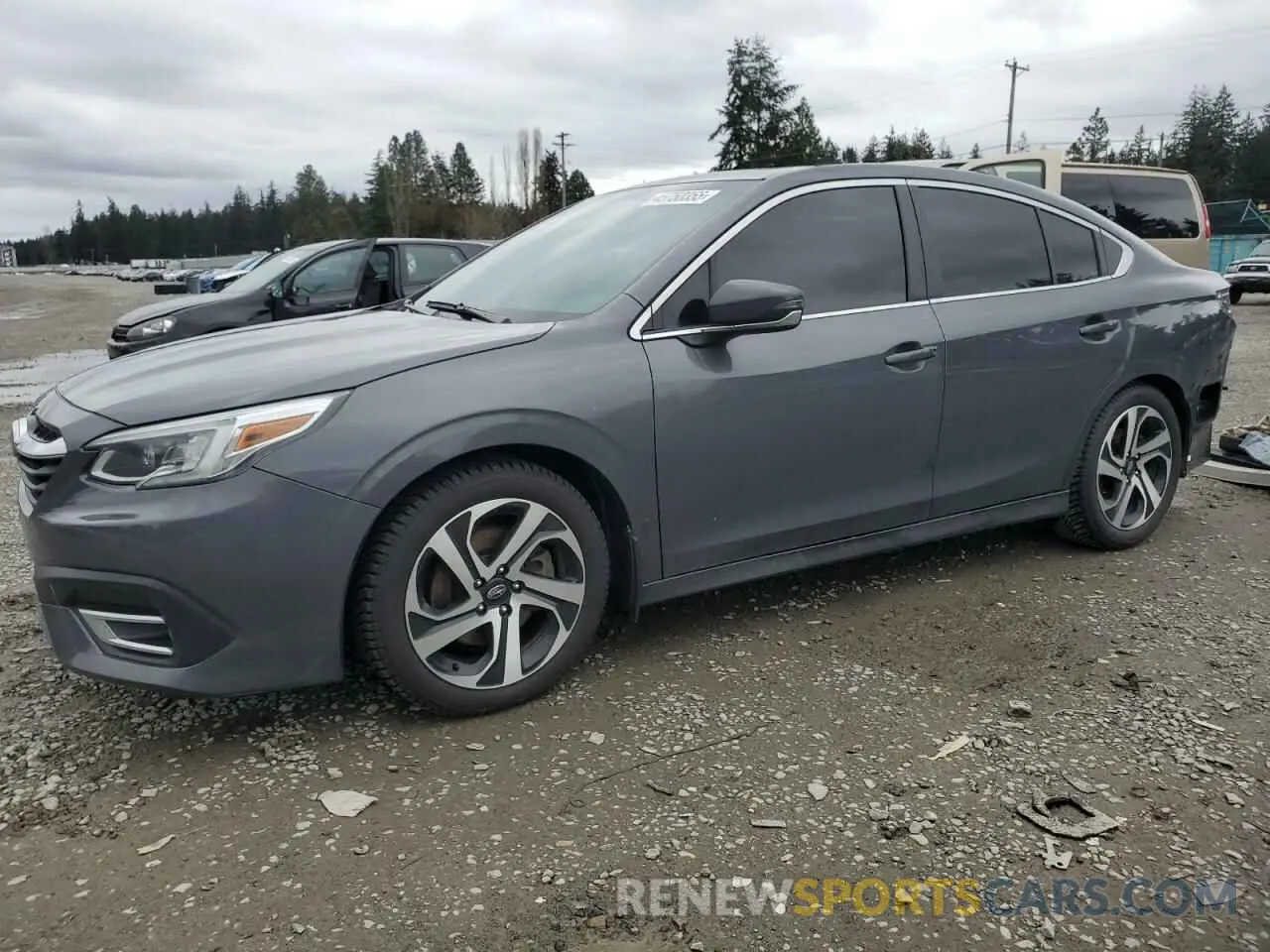 1 fotografías del automóvil dañado 4S3BWAN60L3028958 SUBARU LEGACY 2020
