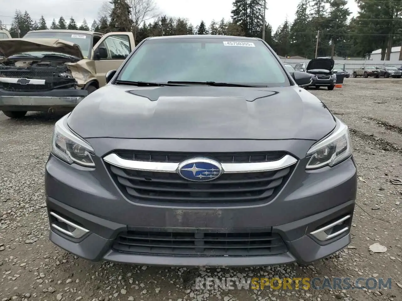 5 fotografías del automóvil dañado 4S3BWAN60L3028958 SUBARU LEGACY 2020