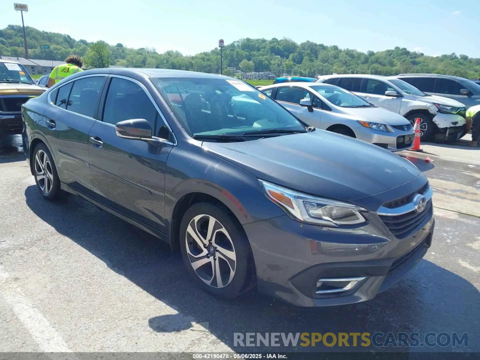 1 fotografías del automóvil dañado 4S3BWAN63L3017159 SUBARU LEGACY 2020