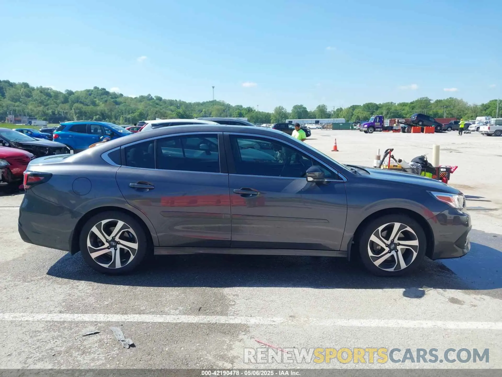 13 fotografías del automóvil dañado 4S3BWAN63L3017159 SUBARU LEGACY 2020