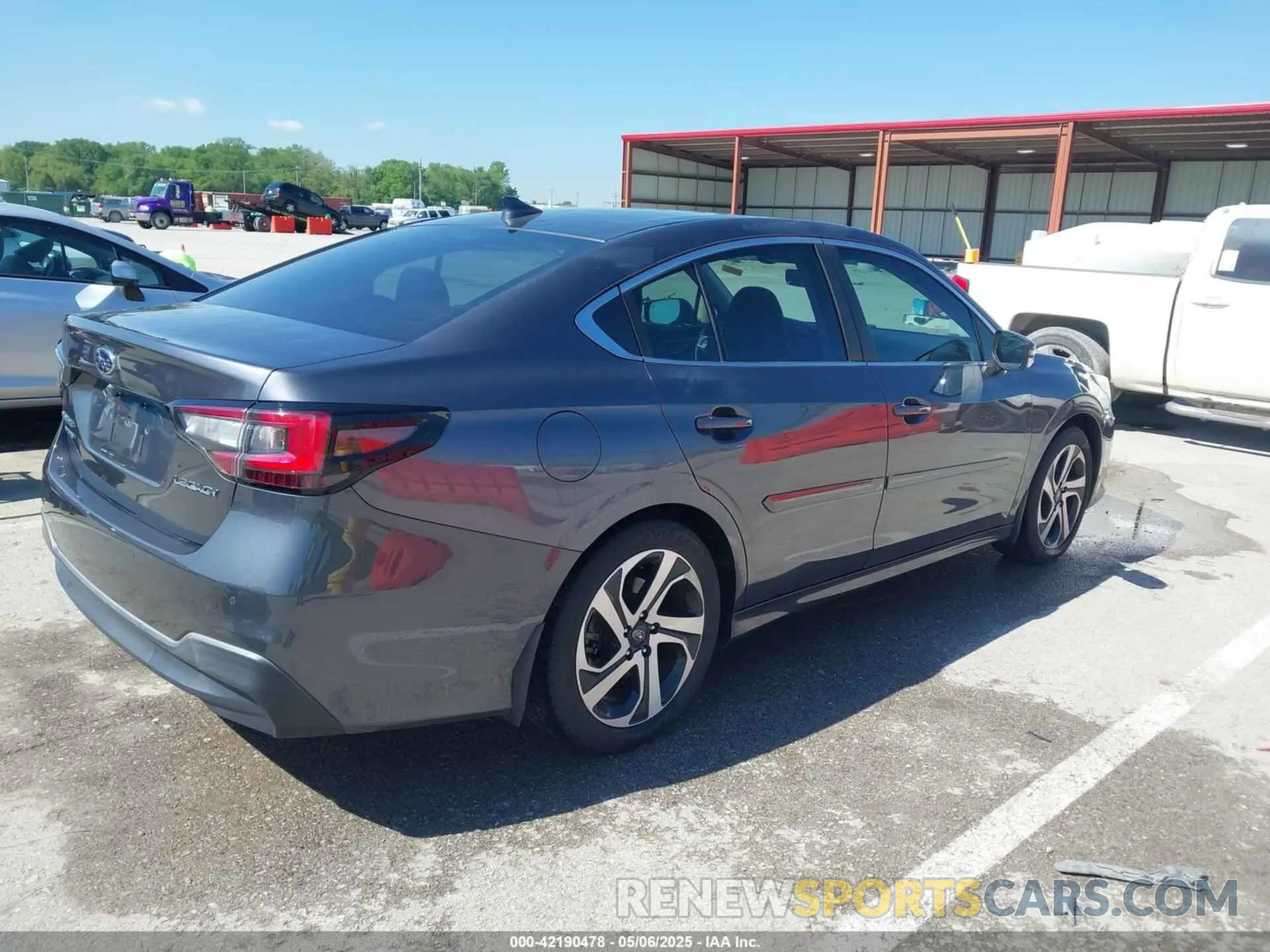 4 fotografías del automóvil dañado 4S3BWAN63L3017159 SUBARU LEGACY 2020
