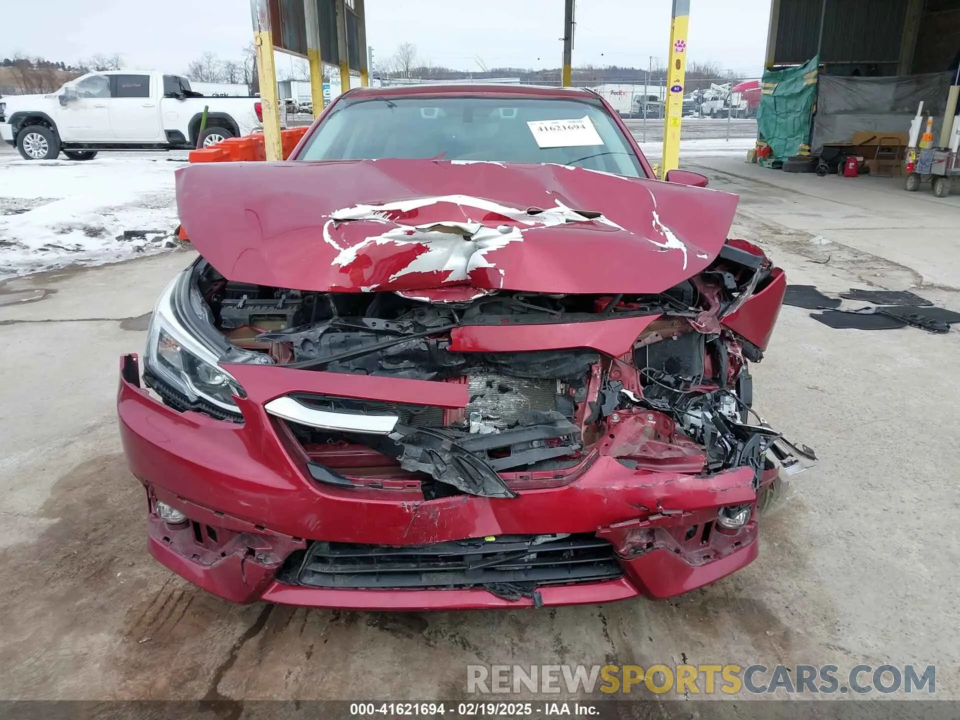 12 fotografías del automóvil dañado 4S3BWAN64L3021964 SUBARU LEGACY 2020