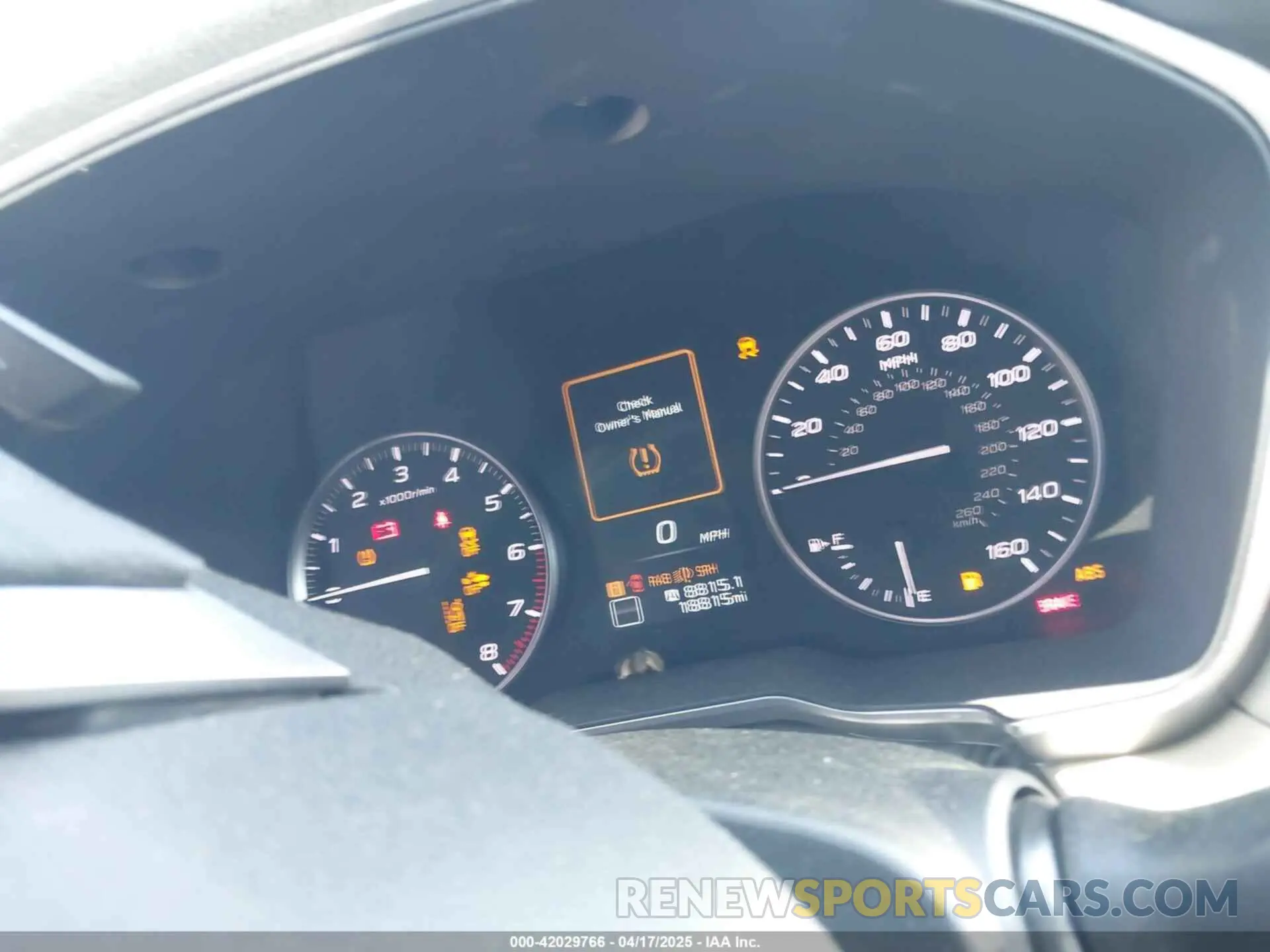 7 fotografías del automóvil dañado 4S3BWAN67L3007010 SUBARU LEGACY 2020