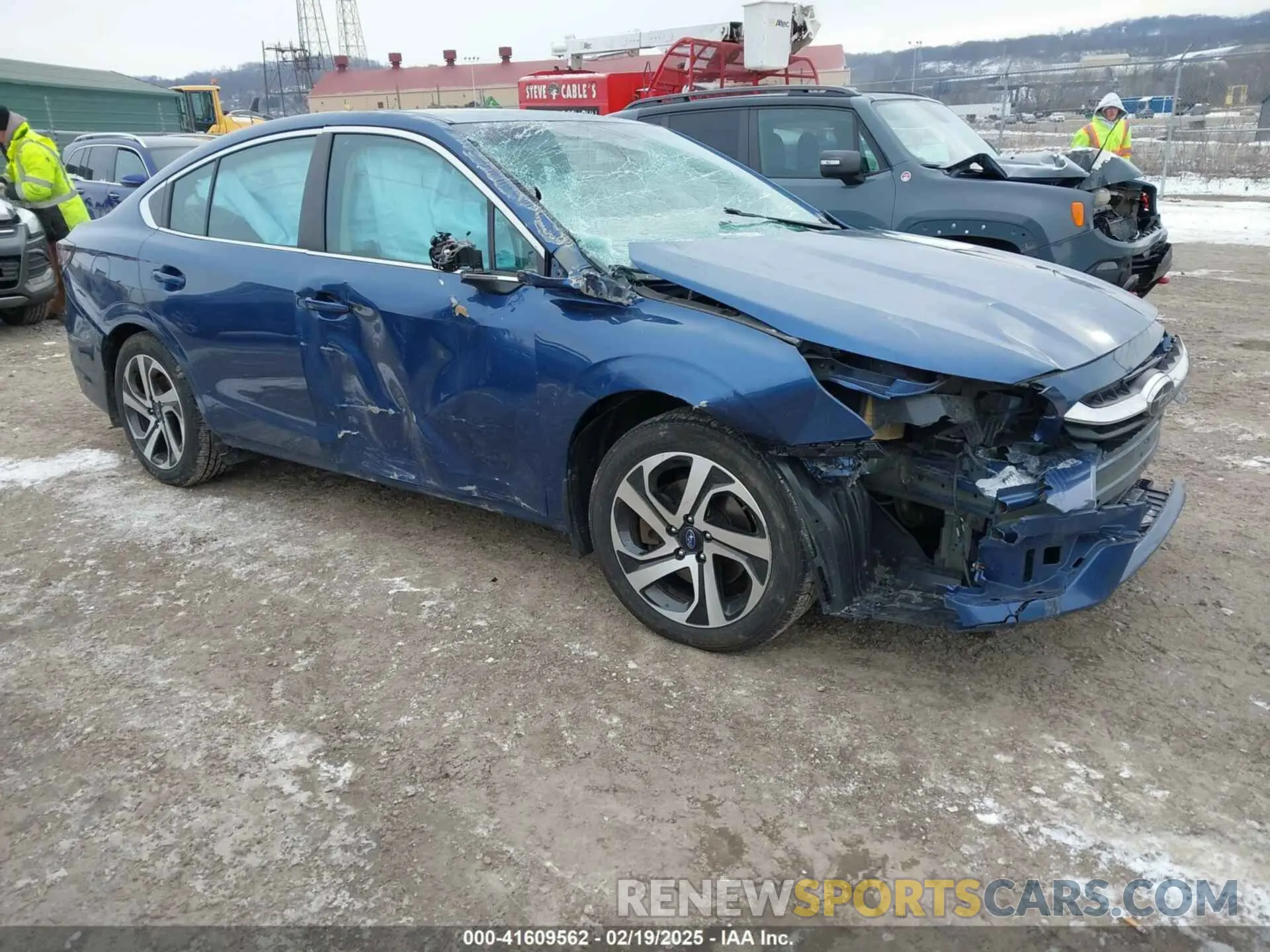 1 fotografías del automóvil dañado 4S3BWAN67L3017181 SUBARU LEGACY 2020