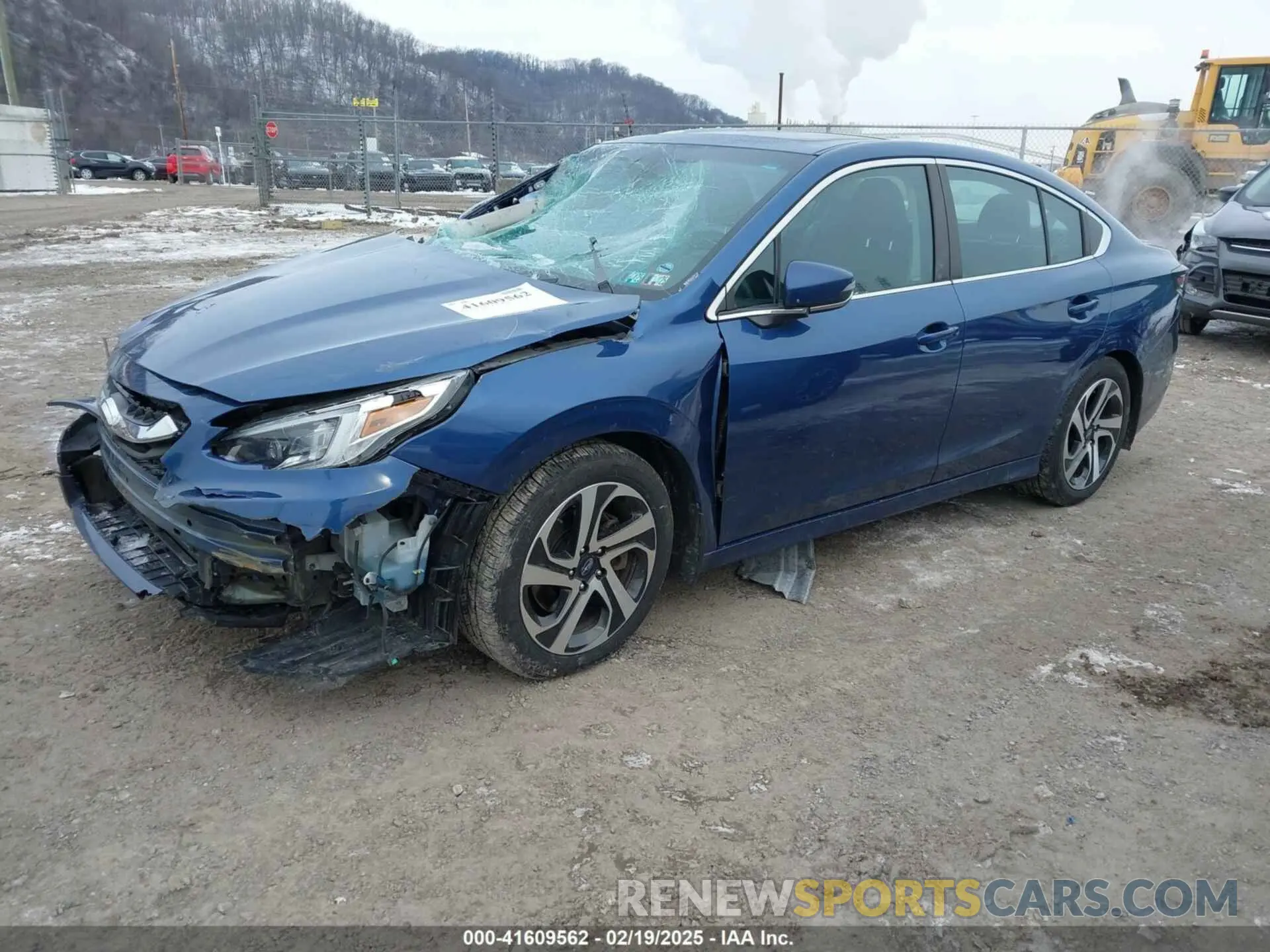 2 fotografías del automóvil dañado 4S3BWAN67L3017181 SUBARU LEGACY 2020