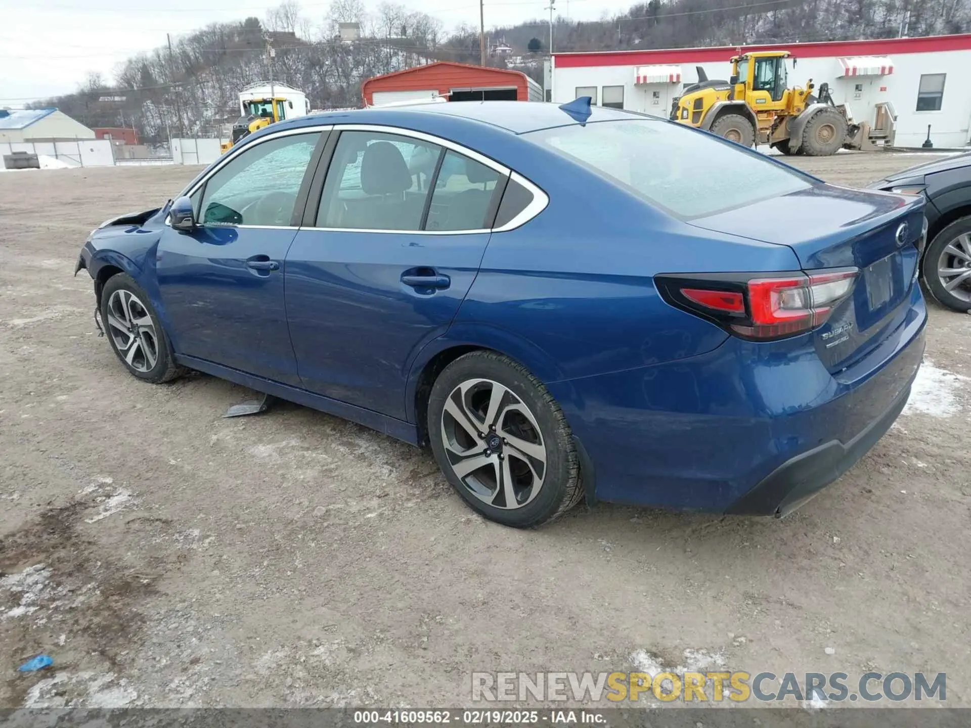 3 fotografías del automóvil dañado 4S3BWAN67L3017181 SUBARU LEGACY 2020