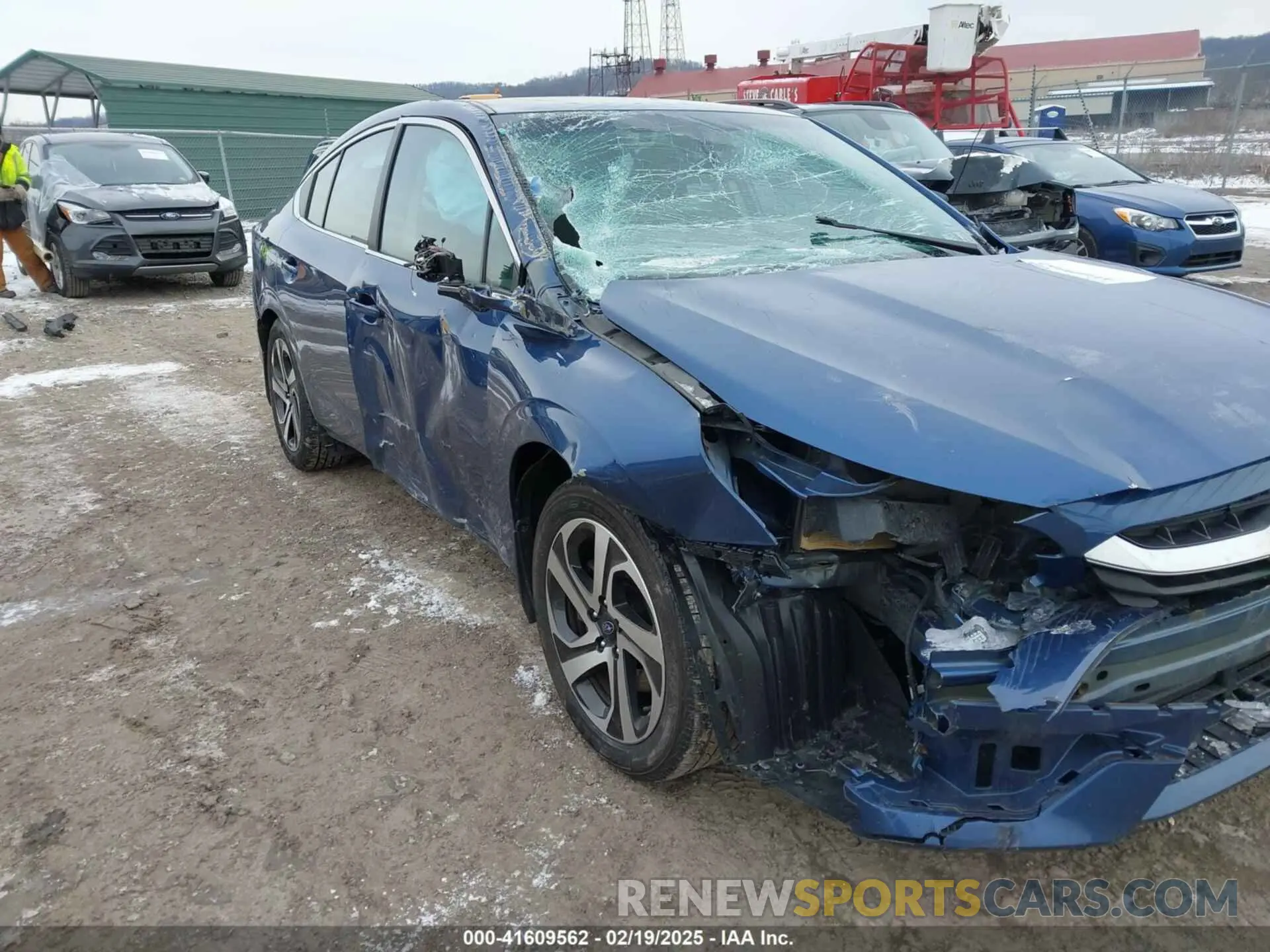 6 fotografías del automóvil dañado 4S3BWAN67L3017181 SUBARU LEGACY 2020