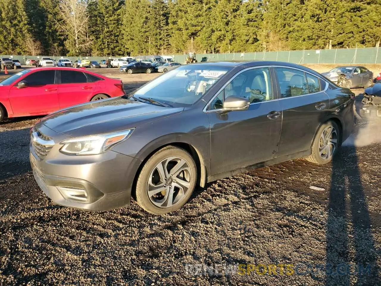1 fotografías del automóvil dañado 4S3BWAN67L3021098 SUBARU LEGACY 2020