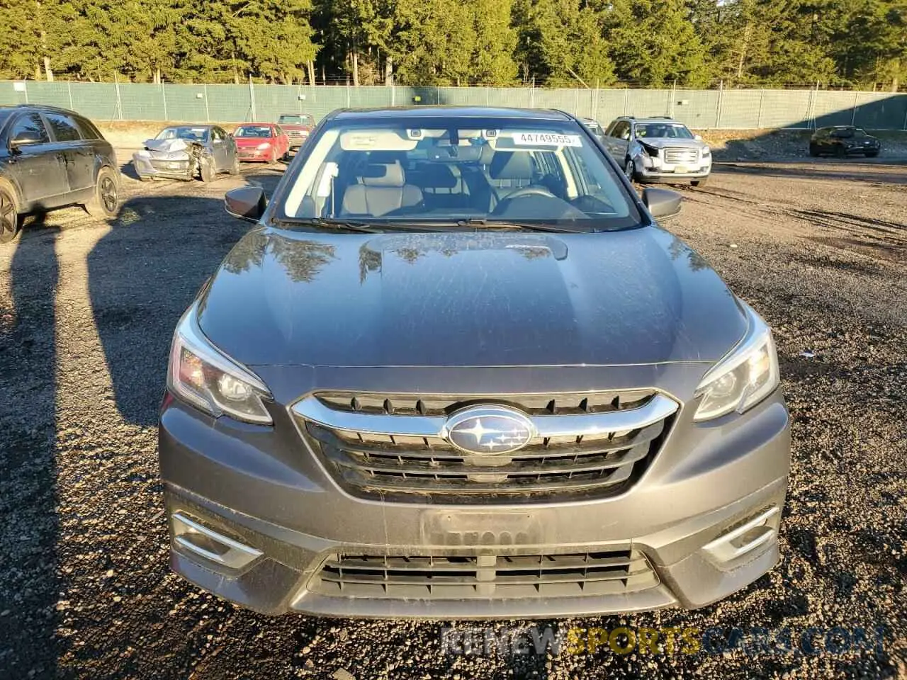 5 fotografías del automóvil dañado 4S3BWAN67L3021098 SUBARU LEGACY 2020