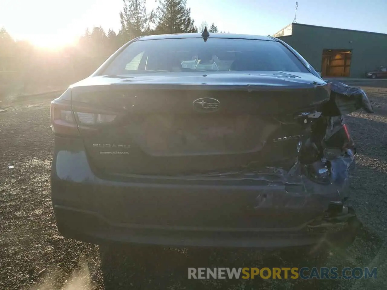 6 fotografías del automóvil dañado 4S3BWAN67L3021098 SUBARU LEGACY 2020