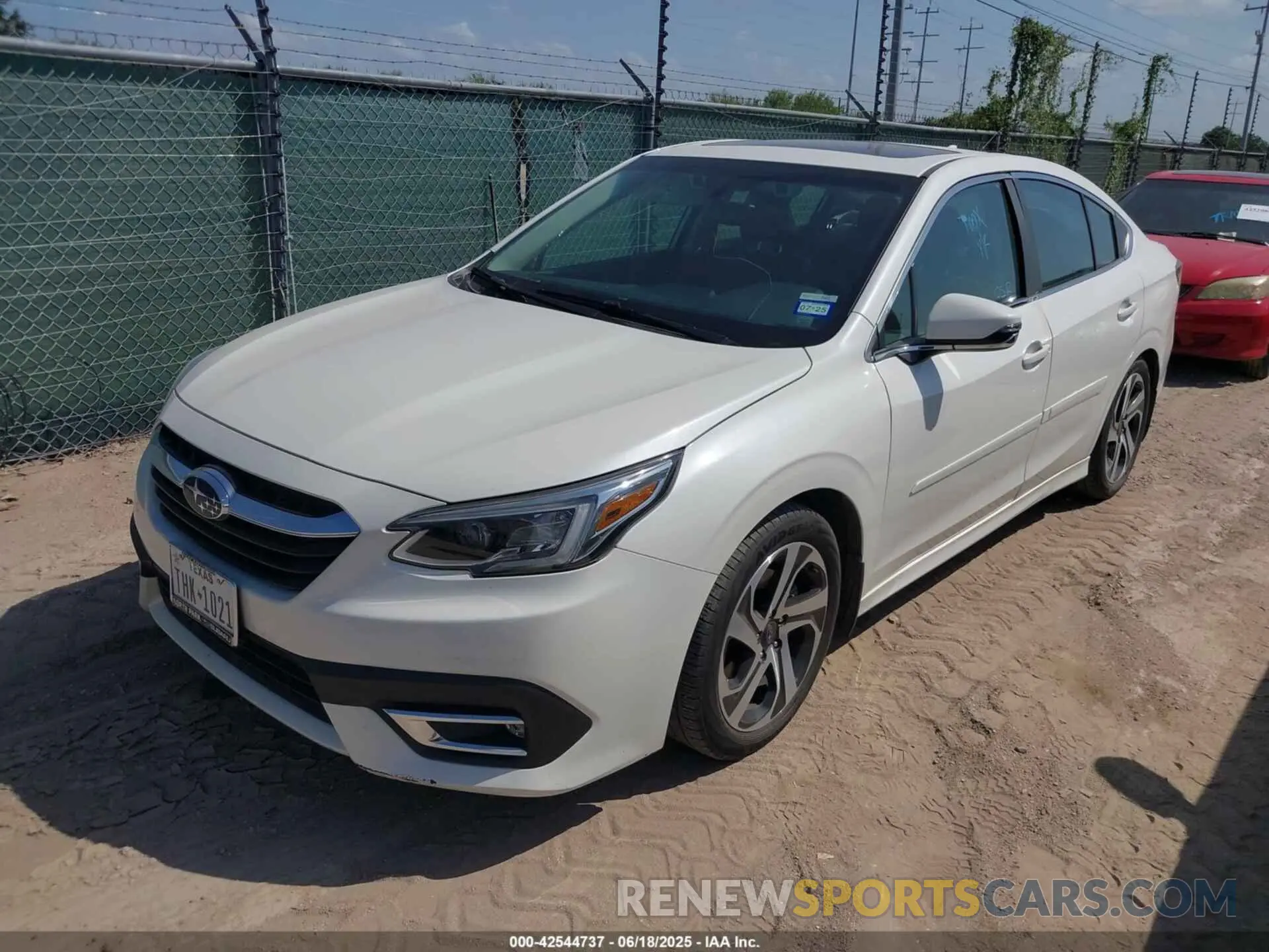 2 fotografías del automóvil dañado 4S3BWAN69L3034368 SUBARU LEGACY 2020
