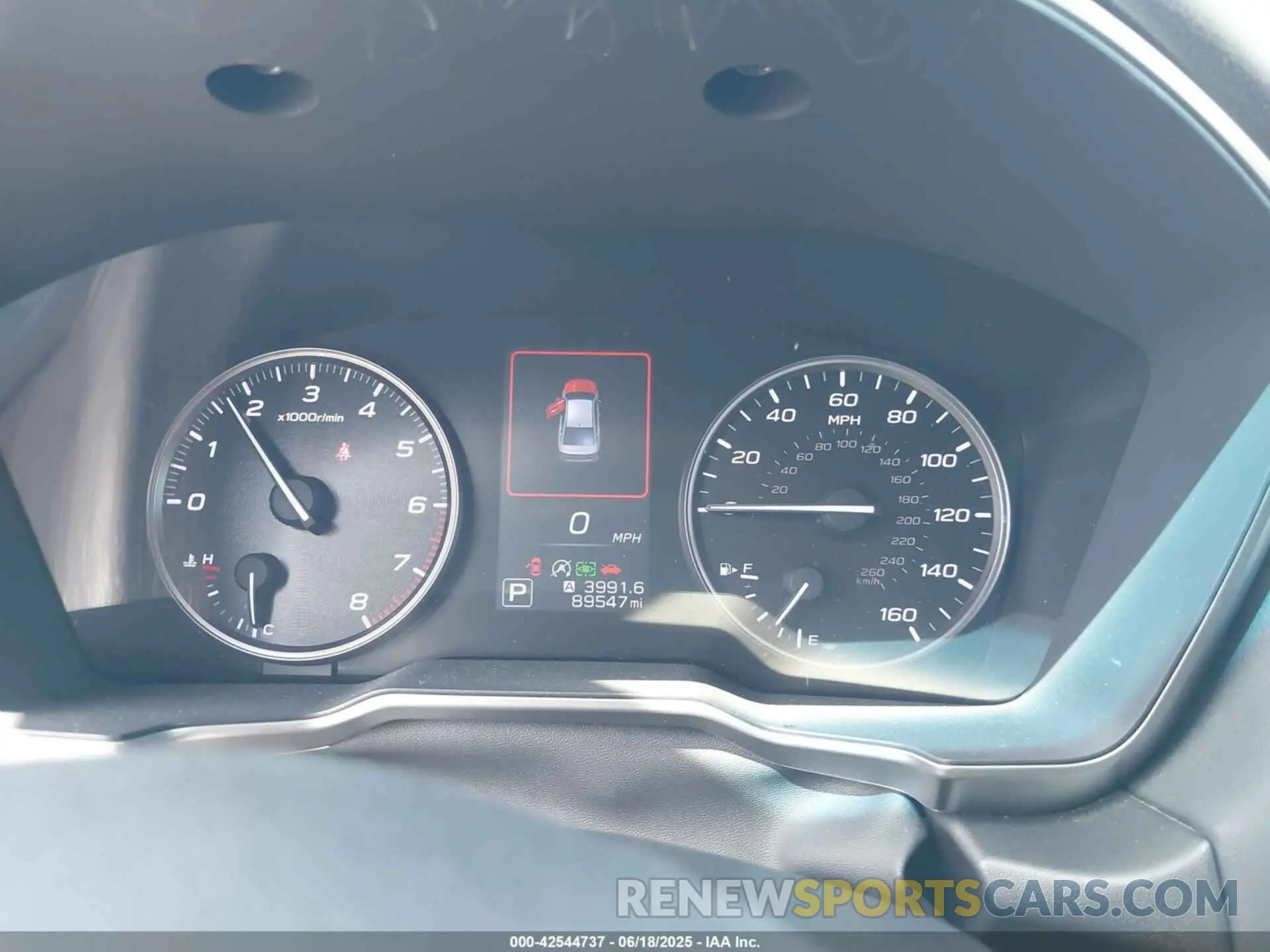 7 fotografías del automóvil dañado 4S3BWAN69L3034368 SUBARU LEGACY 2020