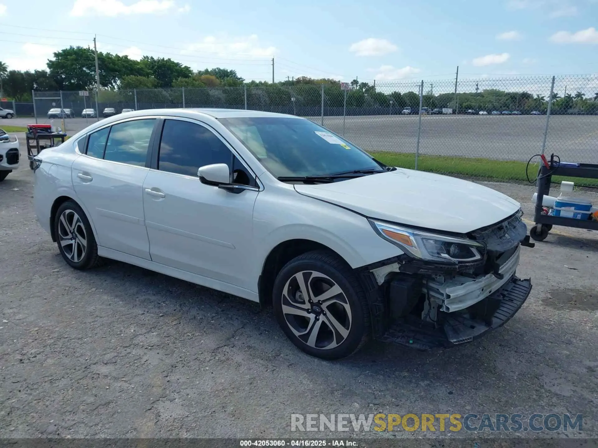 1 fotografías del automóvil dañado 4S3BWAN6XL3023069 SUBARU LEGACY 2020