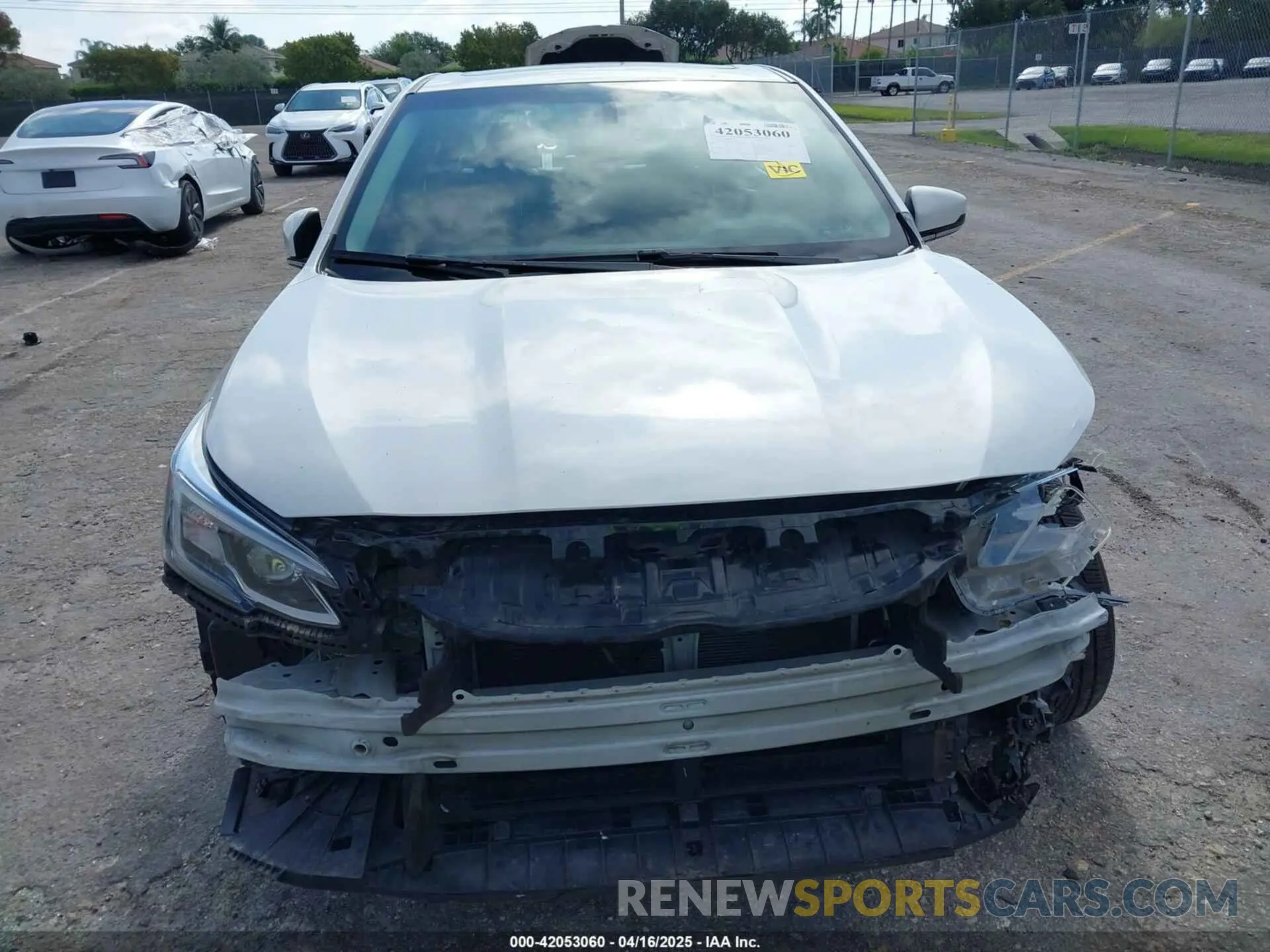 12 fotografías del automóvil dañado 4S3BWAN6XL3023069 SUBARU LEGACY 2020