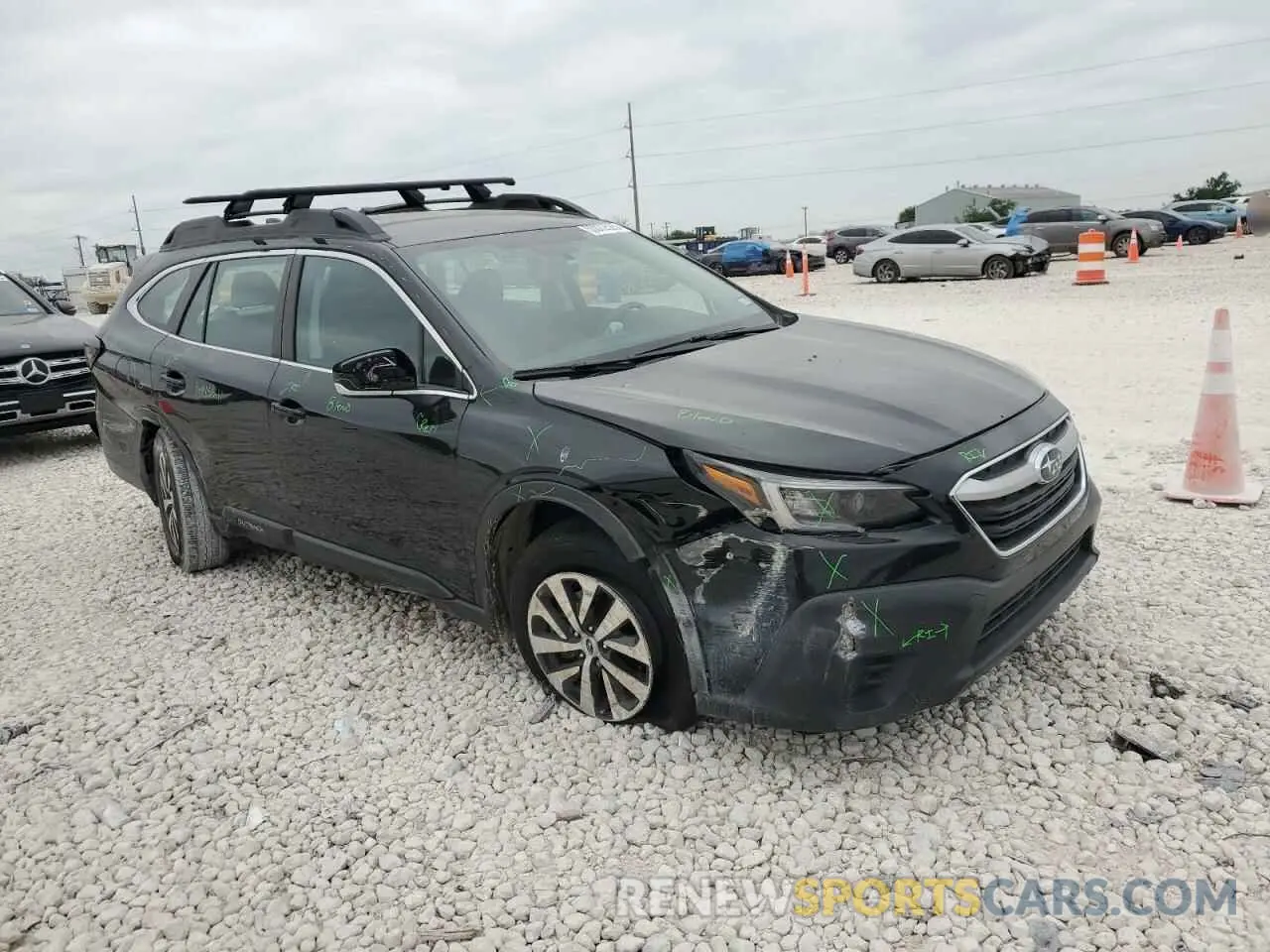 4 fotografías del automóvil dañado 4S4BTAAC1L3250182 SUBARU LEGACY 2020