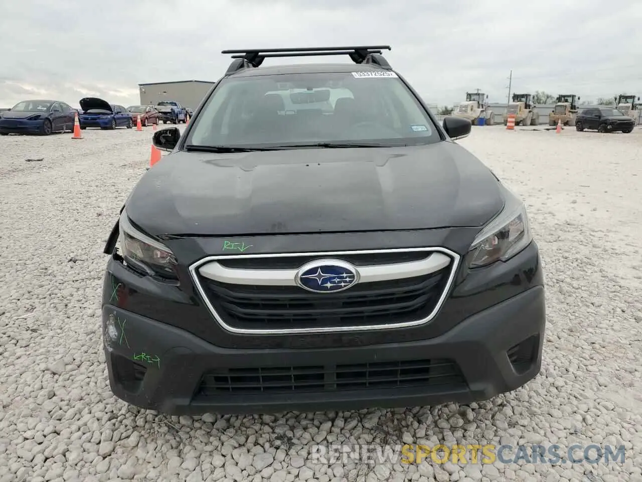5 fotografías del automóvil dañado 4S4BTAAC1L3250182 SUBARU LEGACY 2020