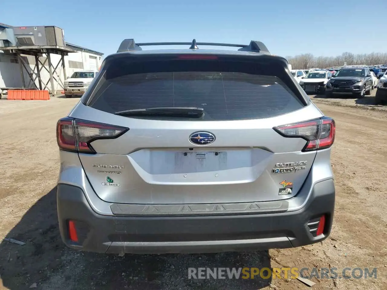 6 fotografías del automóvil dañado 4S4BTAAC2L3238848 SUBARU LEGACY 2020