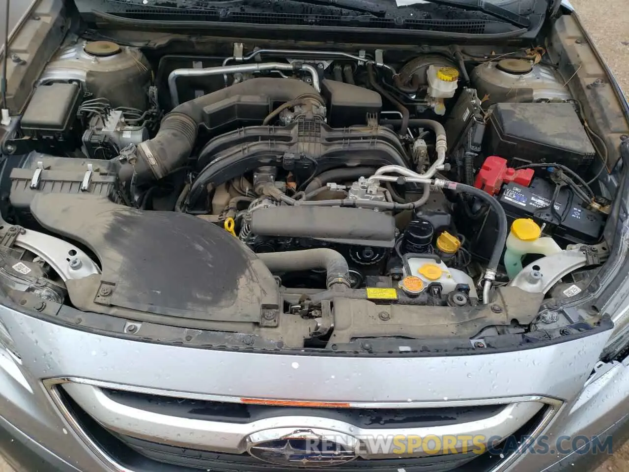 12 fotografías del automóvil dañado 4S4BTAAC7L3130032 SUBARU LEGACY 2020