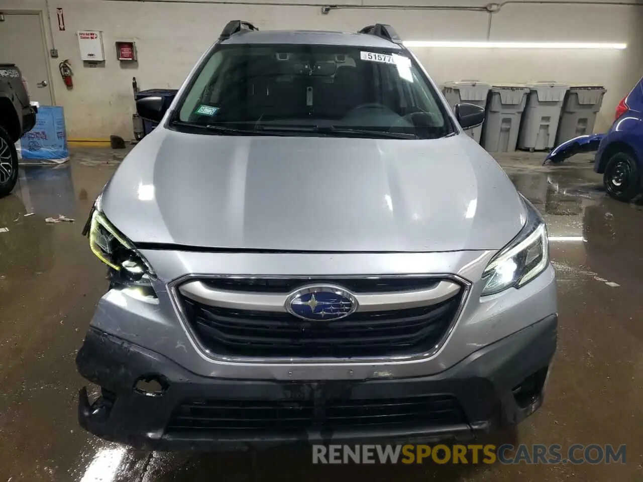 5 fotografías del automóvil dañado 4S4BTAAC8L3236781 SUBARU LEGACY 2020