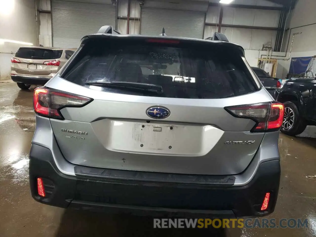 6 fotografías del automóvil dañado 4S4BTAAC8L3236781 SUBARU LEGACY 2020