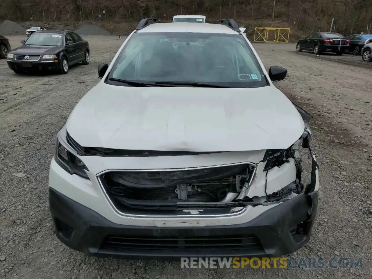 5 fotografías del automóvil dañado 4S4BTAAC9L3113216 SUBARU LEGACY 2020