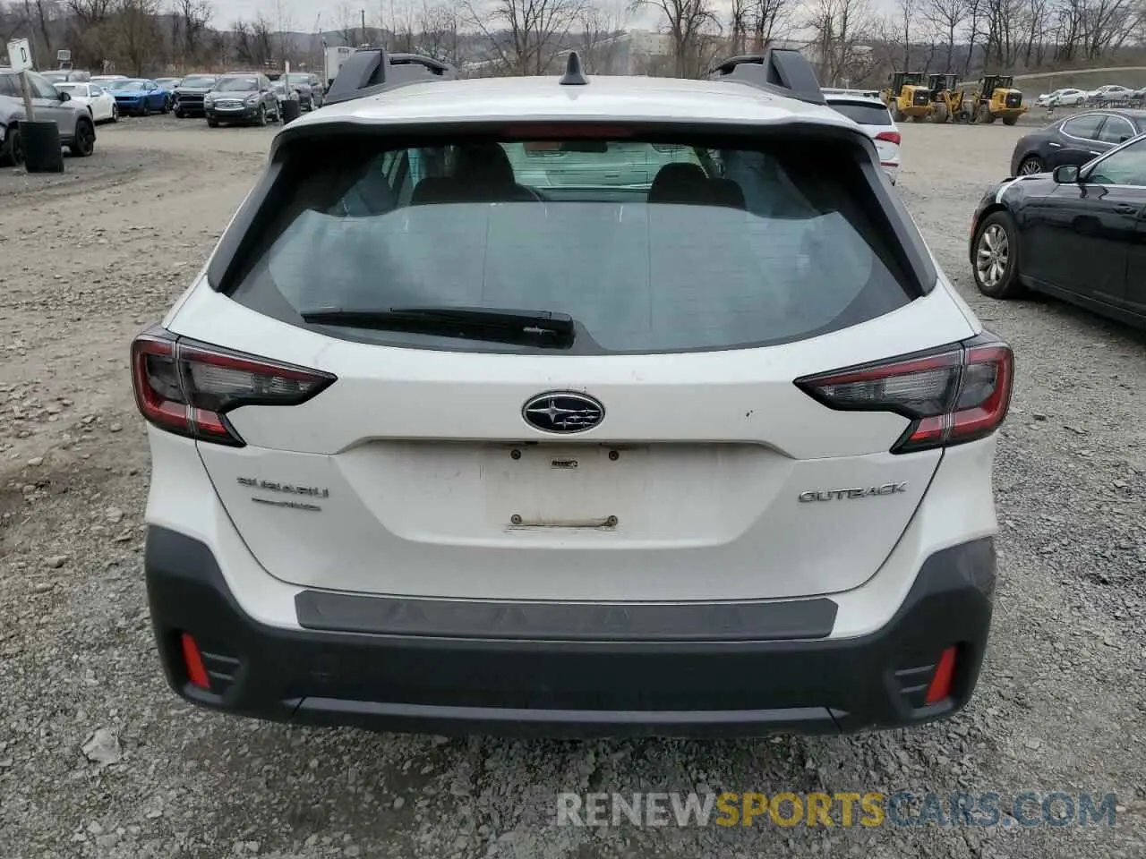 6 fotografías del automóvil dañado 4S4BTAAC9L3113216 SUBARU LEGACY 2020