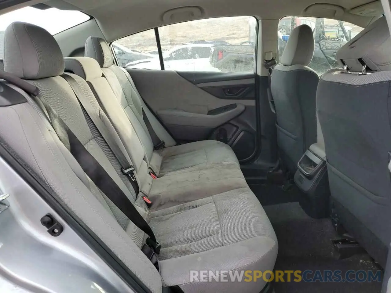 10 fotografías del automóvil dañado 4S3BWAB61M3016808 SUBARU LEGACY 2021