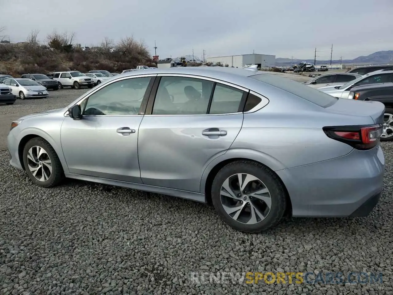 2 fotografías del automóvil dañado 4S3BWAB61M3016808 SUBARU LEGACY 2021