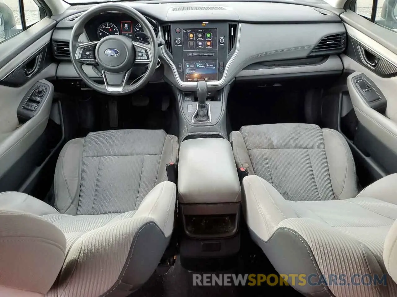 8 fotografías del automóvil dañado 4S3BWAB61M3016808 SUBARU LEGACY 2021