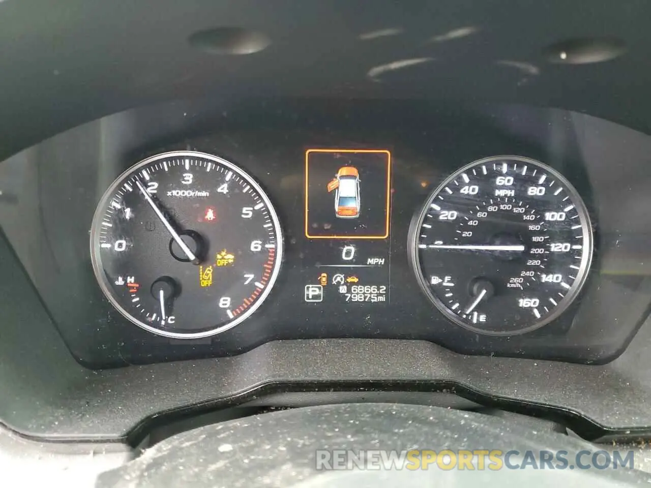 9 fotografías del automóvil dañado 4S3BWAB61M3016808 SUBARU LEGACY 2021