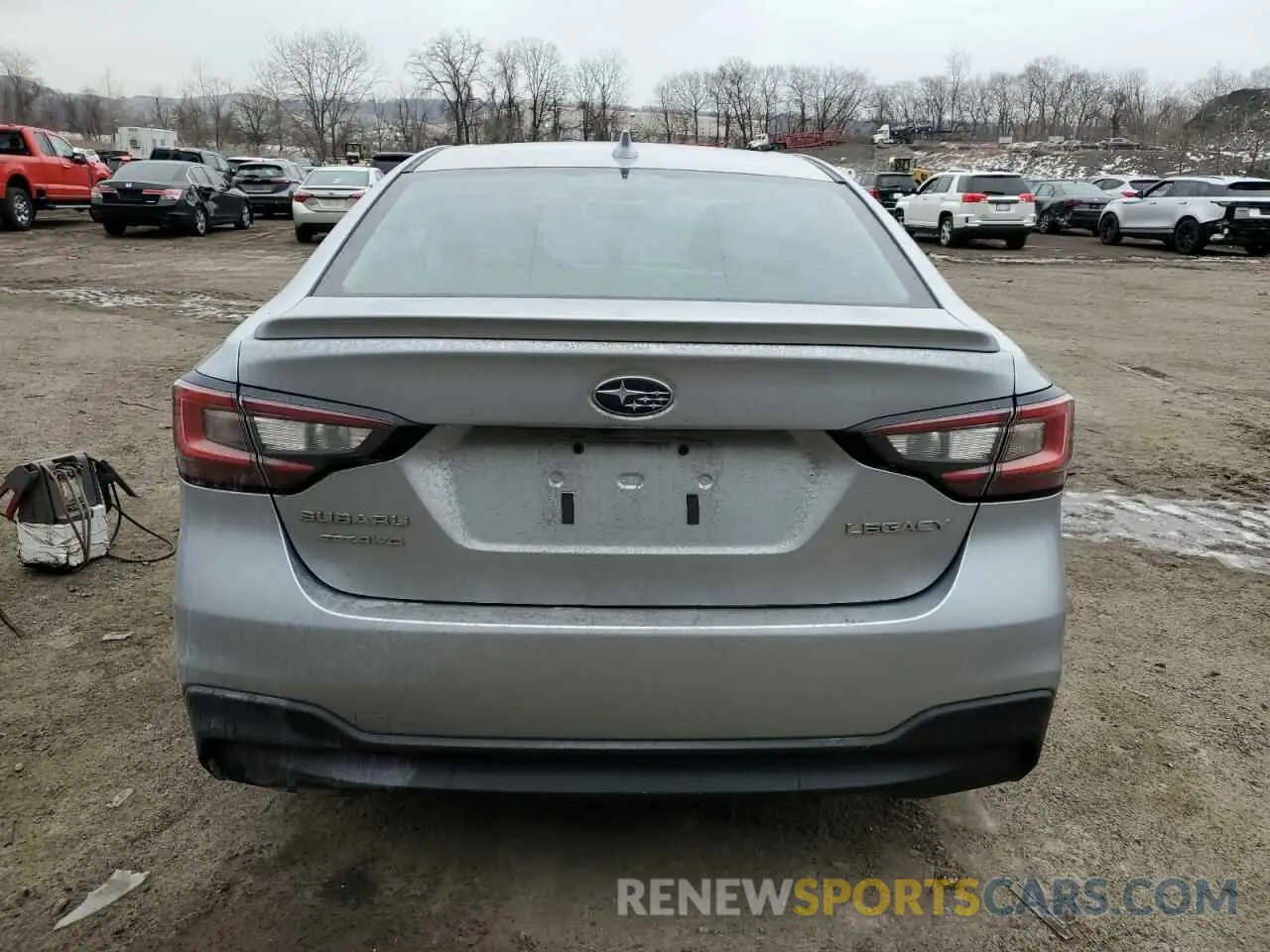 6 fotografías del automóvil dañado 4S3BWAC61M3008383 SUBARU LEGACY 2021