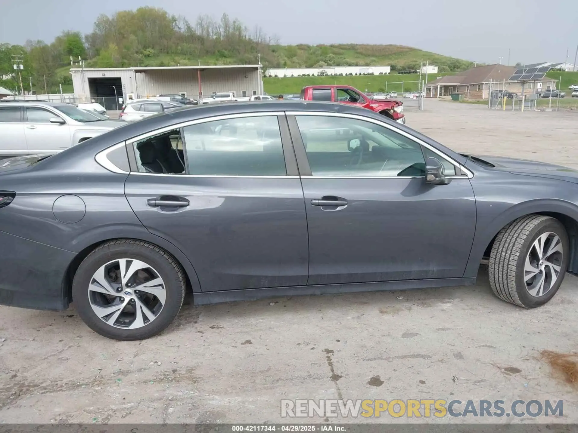 13 fotografías del automóvil dañado 4S3BWAC6XM3015767 SUBARU LEGACY 2021