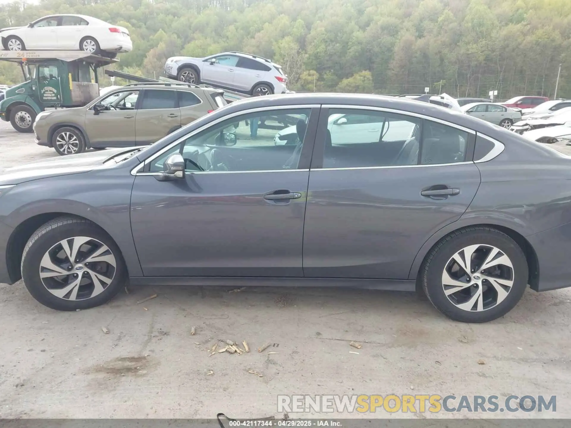 14 fotografías del automóvil dañado 4S3BWAC6XM3015767 SUBARU LEGACY 2021