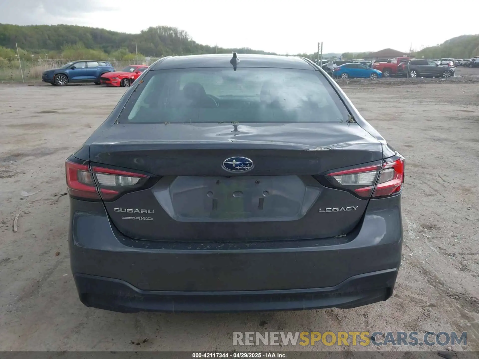 16 fotografías del automóvil dañado 4S3BWAC6XM3015767 SUBARU LEGACY 2021